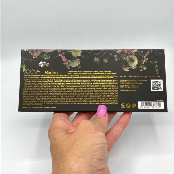 Zoeva, Eyeshadow Palette Opulence 10pc set Metallic & Matte New - Picture 5 of 5